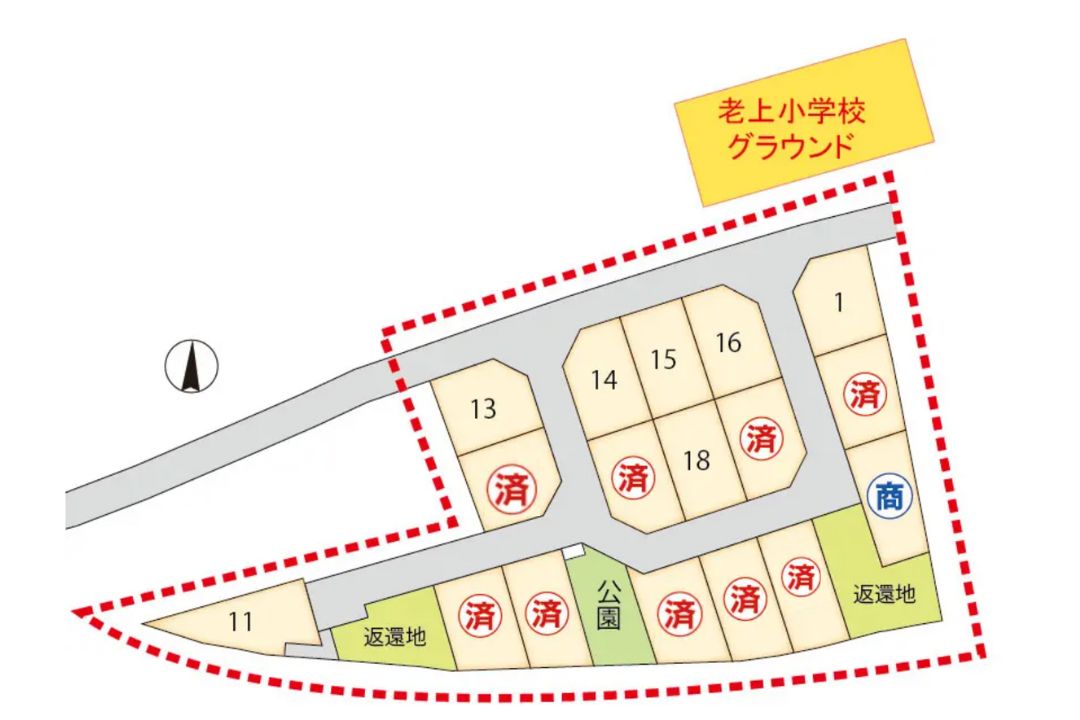 草津市矢橋町13期 19区画