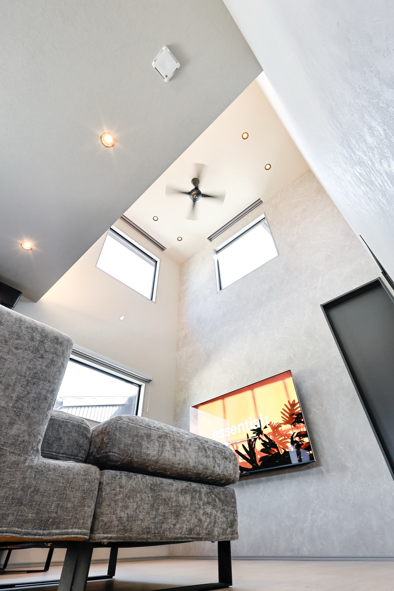 田園風景と調和する、開放的な住まい