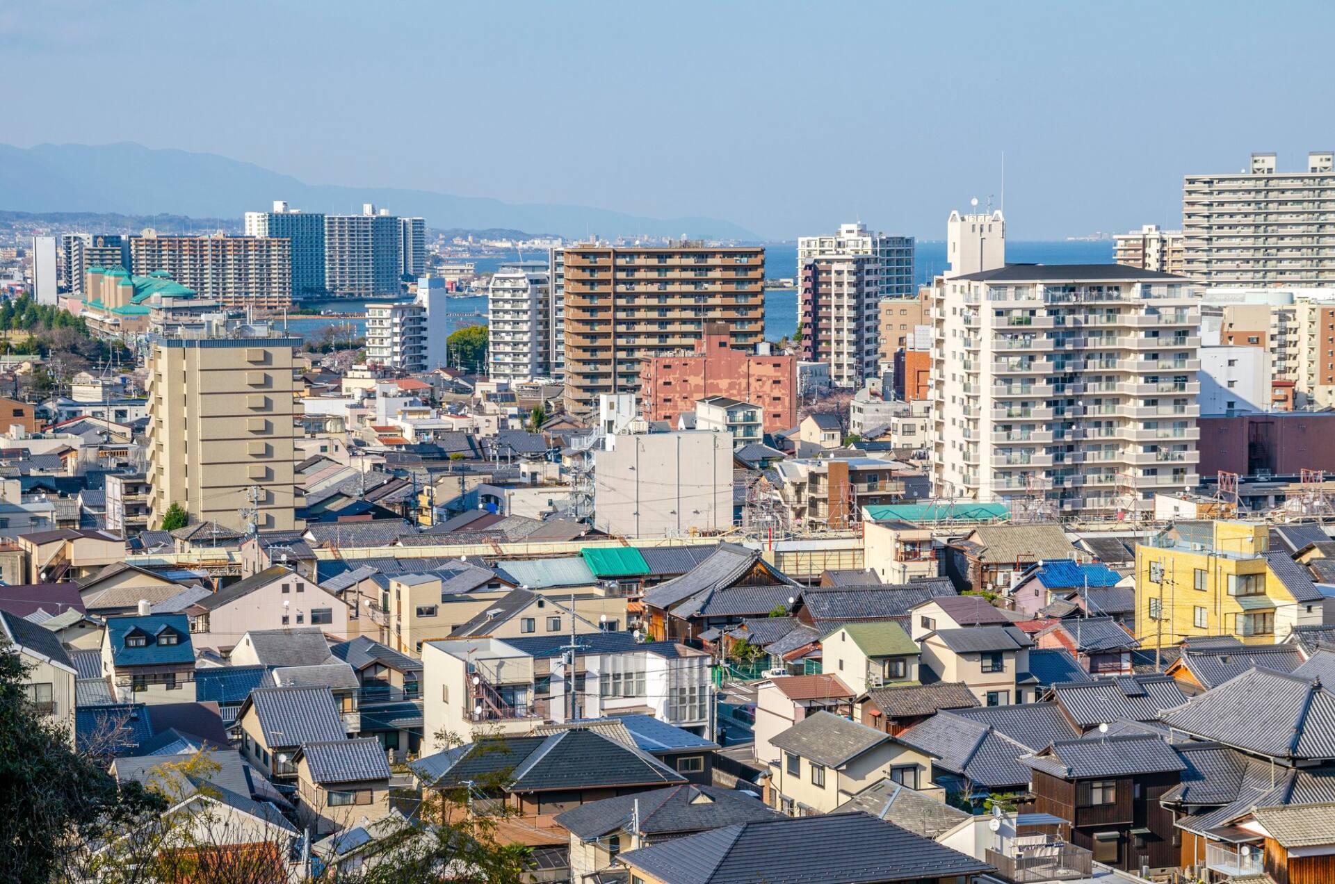 滋賀県大津市の風景