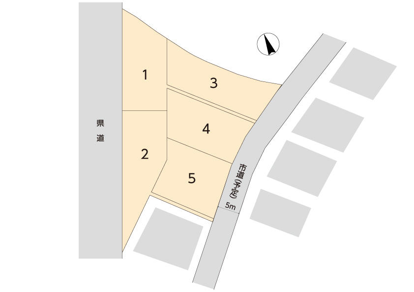 草津市南山田町 5区画